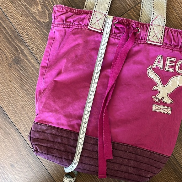 American Eagle Tote Bag - Fuchsia - Picture 10 of 12